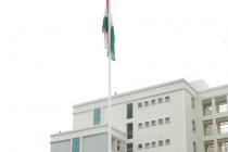Flag Hoisting by the Director