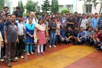 Industrial visit of SIF students to Mundali water treatment plant, Cuttack
