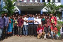 Industrial visit of Fifth Semester B.Tech. Electrical Engineering student to AIR Cuttack. 