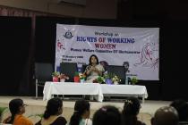 Workshop on Rights of Working Women organized by Women's Welfare Committee