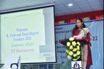 Orientation Programme for First Year B.Tech and Dual Degree Freshers at IIT Bhubaneswar
