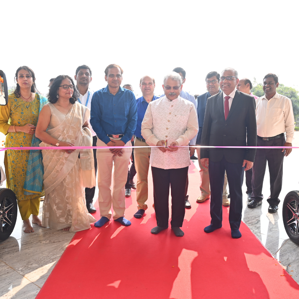 Inauguration of the service of two 8-seater electric vehicles was formally inaugurated, donated to the Institute by Canara Bank as part of their CSR initiative.