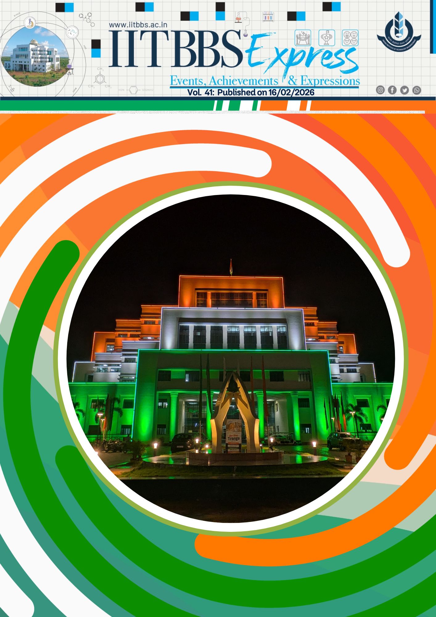 IITBBS Express Vol. 41 Date 16.02.2026 – IIT Bhubaneswar